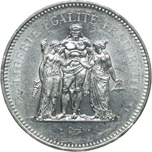 France, 50 francs 1977 Paris, Hercules