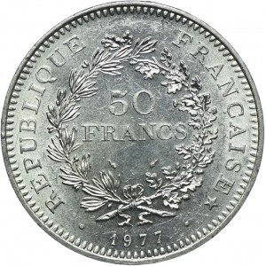 Francja, 50 franków 1977 Paryż, Herkules