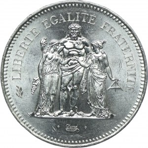 France, 50 francs 1977 Paris, Hercules