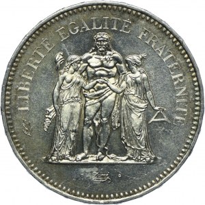 France, 50 francs 1978 Paris, Hercules