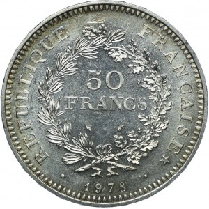 Francja, 50 franków 1978 Paryż, Herkules