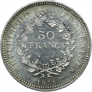 France, 50 francs 1978 Paris, Hercules