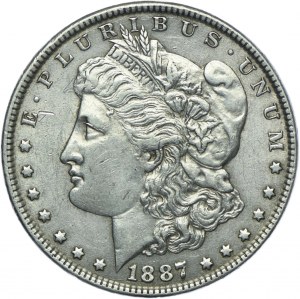 USA, $1 1887 Philadelphia, Morgan