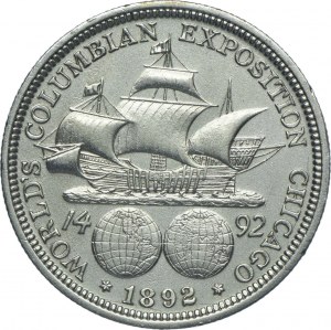 USA, 1/2 dollar 1892 Philadelphia, World's Columbian Exposition