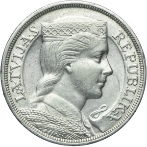 Łotwa, 5 lati (łatów) 1932, Londyn