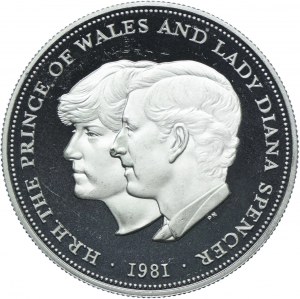 United Kingdom, Elizabeth II, 25 pence 1981