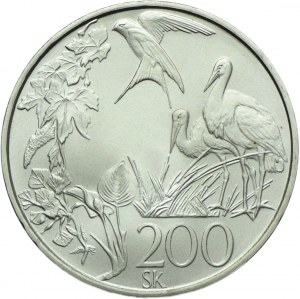 Slovakia, 200 crowns 1995 Kremnica