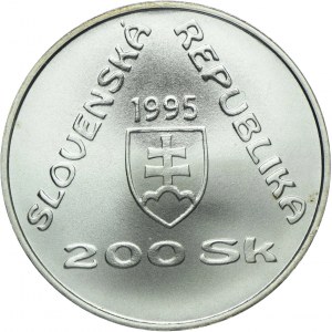 Slovakia, 200 crowns 1995 Kremnica