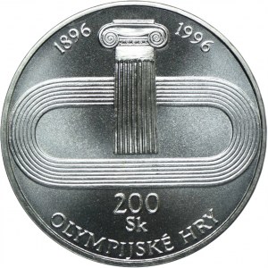 Slovakia, 200 crowns 1996 Kremnica
