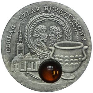 Niue, 1 dolar 2009 Szlak Bursztynowy - Elbląg