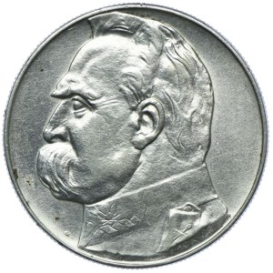 10 zloty 1936, Józef Piłsudski