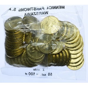 Worek menniczy (50szt.), 2 złote 2002 Władysław Anders