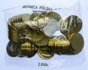 Mint bag (50pcs), 2 gold 2007 Enigma