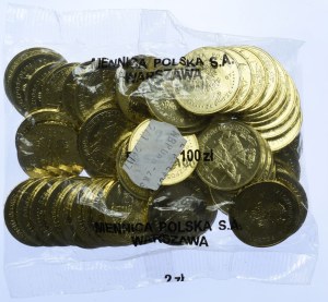 Mint pouch (50pcs), 2 gold 2007 Heavy-armed Knight