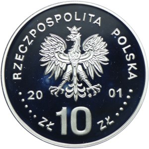 10 gold 2001 Jan III Sobieski