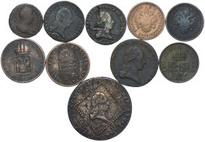 Austria-Hungary, set 1774-1866 (10pcs).