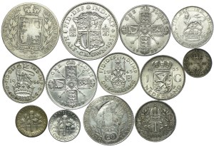 Set, Great Britain, Netherlands, USA, Austria 1806-1964 (13pcs).
