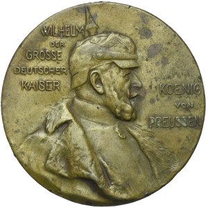 Medal, Niemcy, Prusy - Wilhelm II, Grosse Kaiser 100 lat - 1897