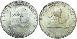 USA, $1 set 1976 San Francisco (2pc).