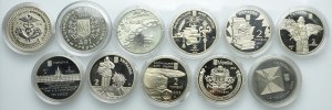 Ukraine, set of 2 hryvnias 1996-2017 (11pcs.)