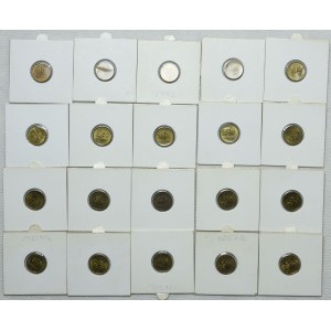 1 grosz 1990-2024 (66szt.)