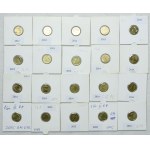 1 grosz 1990-2024 (66szt.)