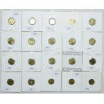 1 grosz 1990-2024 (66szt.)