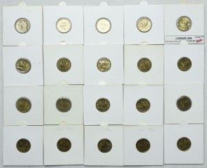2 pennies 1990-2023 set (46pcs).