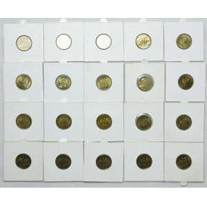 5 groszy 2000-2023 (48szt.)