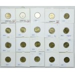 5 groszy 2000-2023 (48szt.)