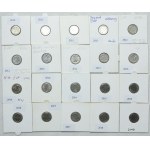 III RP, 10 groszy 1990-2021 komplet (45szt.)