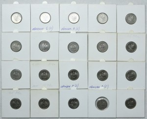 20 pennies 1997-2022 (39pc).