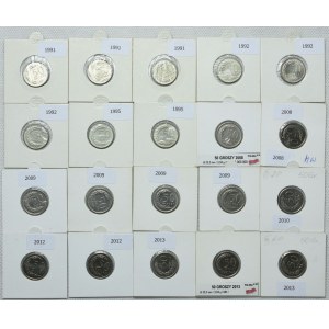 50 groszy 1991-2023 (50szt.)