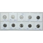 50 groszy 1991-2023 (50szt.)