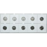 50 groszy 1991-2023 (50szt.)