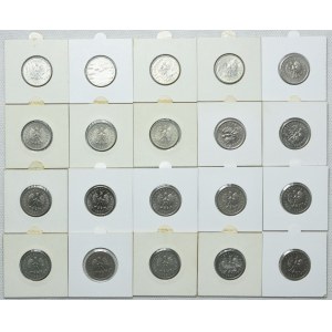 III RP, 1 złoty 1991-2022 (75szt.)