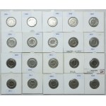 III RP, 1 złoty 1991-2022 (75szt.)