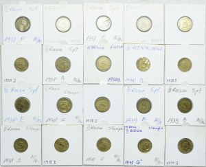 Germany, Third Reich, set of 5, 10 fenig 1937-1939 (43pc).