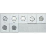 Zestaw PRL, 50 groszy 1949, 1 złoty 1949-1986 (107szt.)