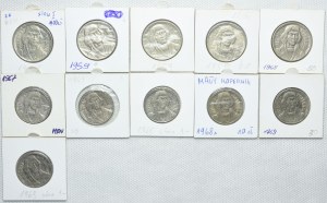 PRL set, 10 gold 1959-1969 Nicolaus Copernicus (11pcs.)
