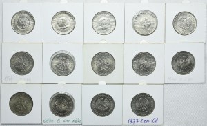 PRL set, 20 gold 1973-1977 (14pcs).