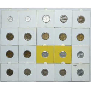 Zestaw IIRP, PRL, 20, 50 groszy 1923, 1, 5, 10, 20, 50 groszy 1949-1970 (31szt.)
