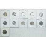 Zestaw IIRP, PRL, 20, 50 groszy 1923, 1, 5, 10, 20, 50 groszy 1949-1970 (31szt.)