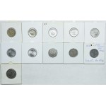 Zestaw IIRP, PRL, 20, 50 groszy 1923, 1, 5, 10, 20, 50 groszy 1949-1970 (31szt.)
