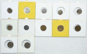 Second Republic set, 1, 2 pennies 1928-1939 (12pc).