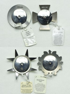 Replica badges (4pcs.)