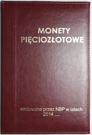 5 gold commemorative 2014-2024 (20pcs).