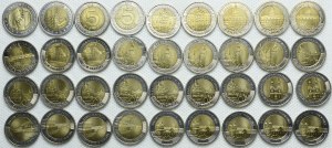 5 gold commemorative 2014-2024 (36pcs).