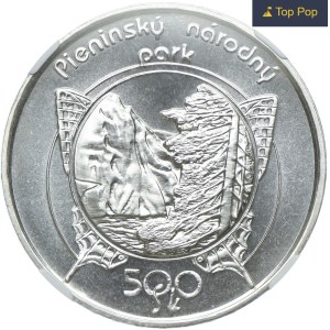 Słowacja, 500 koron 1997 Pieniński Park Narodowy, NGC MS69