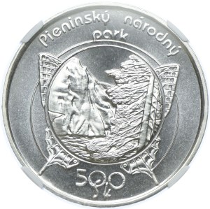 Slovakia, 500 crowns 1997 Pieniny National Park, NGC MS69
